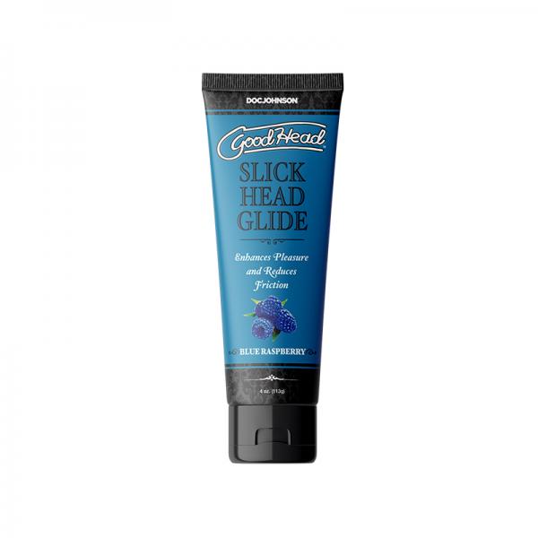 Goodhead Slick Head Glide Blue Raspberry 4 Oz.