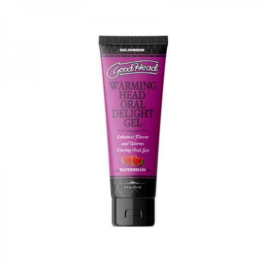 Goodhead Warming Head Oral Delight Gel Watermelon 4 Oz.