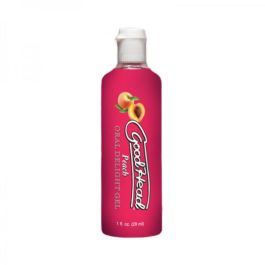 Goodhead Oral Delight Gel Peach 1 Oz.