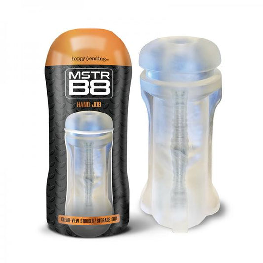 Happy Endings Mstr B8 In The Clear Stroker Cup Hand Job