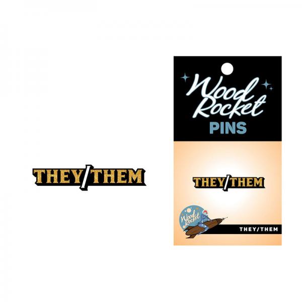 Pronoun  They/them Pin