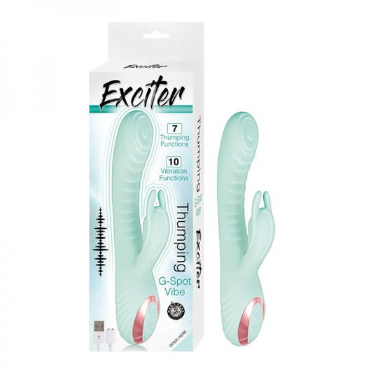 Exciter Thumping G-spot Vibe Aqua