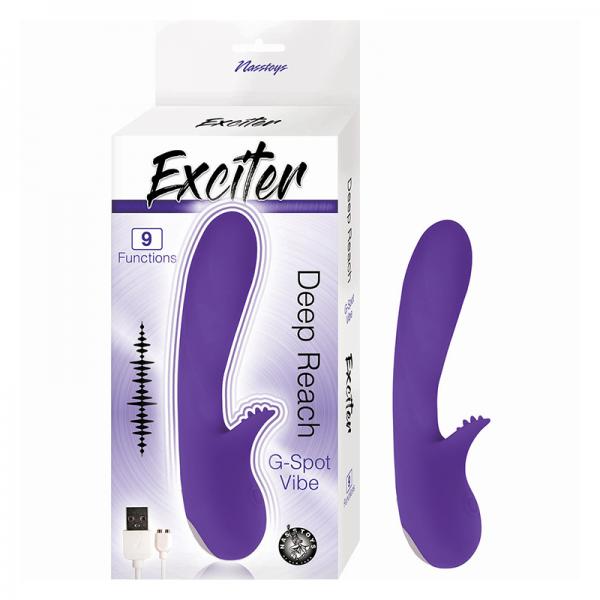 Exciter Deep Reach G-spot Vibe Purple