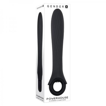 Gender X Powerhouse Ring-handle Vibrator Black