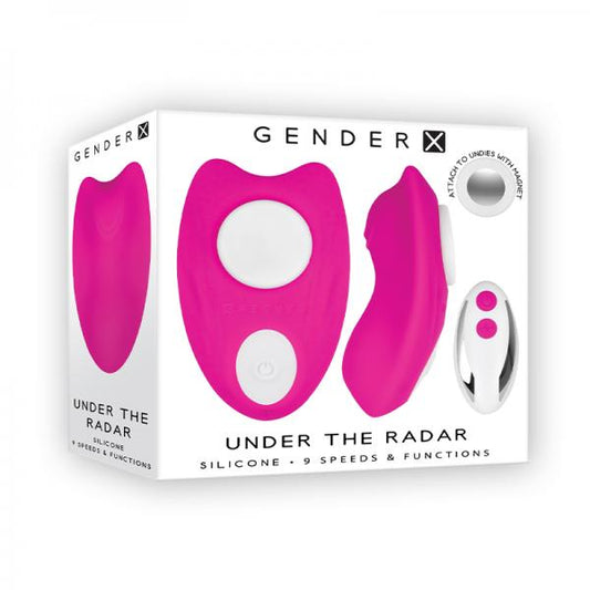 Gender X Under The Radar Underwear Vibrator Pink