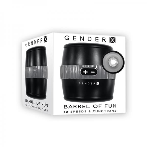 Gender X Barrel Of Fun Stroker Black