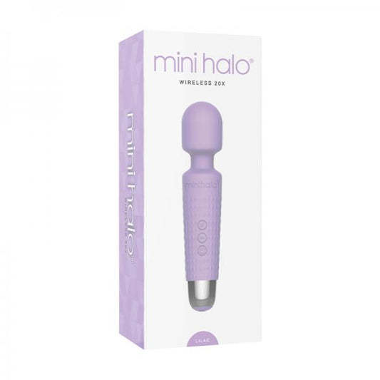 Mini Halo Wireless Wand 20x Silicone Liliac