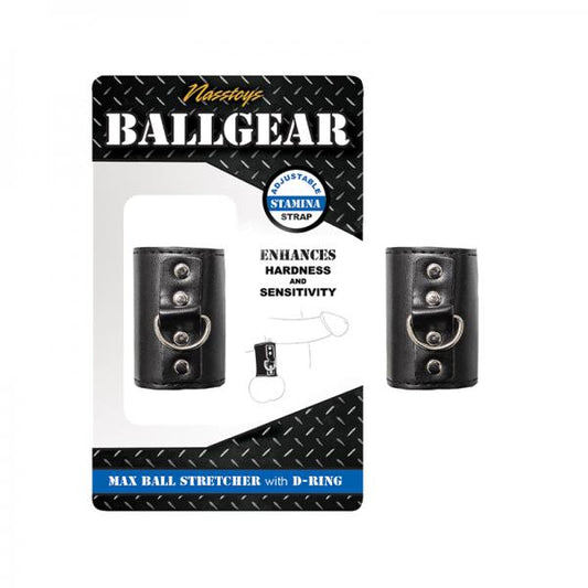 Ballgear Max Ball Stretcher With D-ring Black
