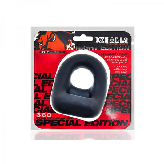 Oxballs 360 Dual-use Cockring Plus+silicone Special Edition Night