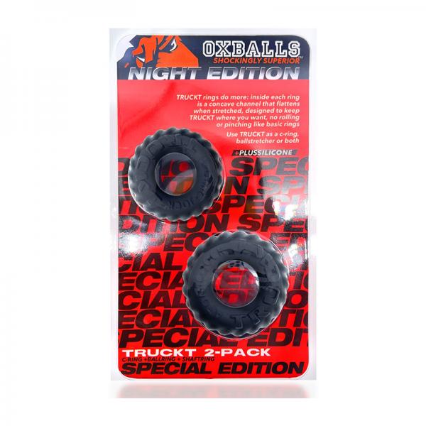 Oxballs Truckt 2-piece Cockring Plus+silicone Special Edition Night