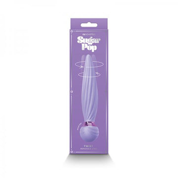 Sugar Pop Twist Gyrating Vibrator Purple