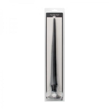 Ouch! Ass Spike Dildo 16.5 In. Black