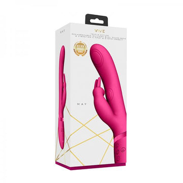 Vive May Dual Pulse-wave & Vibrating C-spot & G-spot Rabbit  Pink