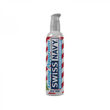 Cooling Peppermint Flavored Lubricant 4 Oz.