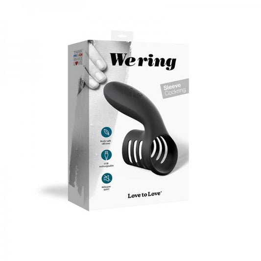 Love To Love We Ring Black Onyx