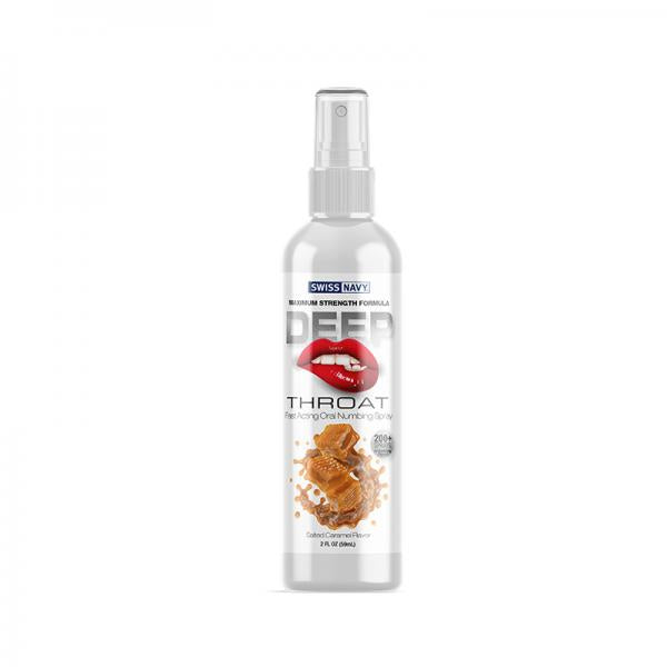 Swiss Navy Deep Throat Spray Salted Caramel