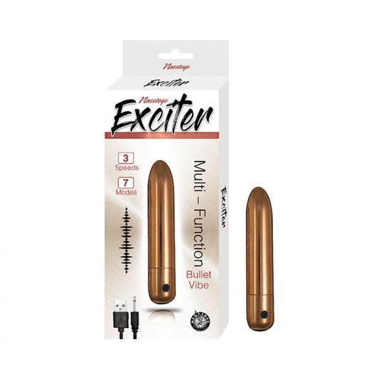 Nasstoys Exciter Multi-function Bullet Vibe Copper
