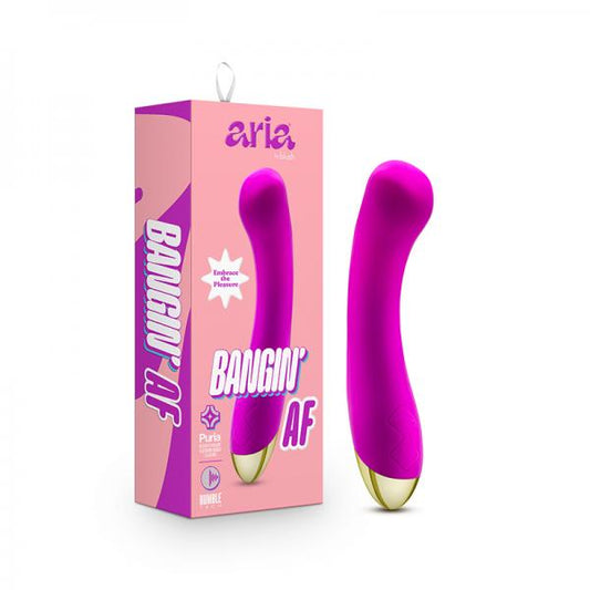 Aria Bangin' Af G-spot Vibrator Purple