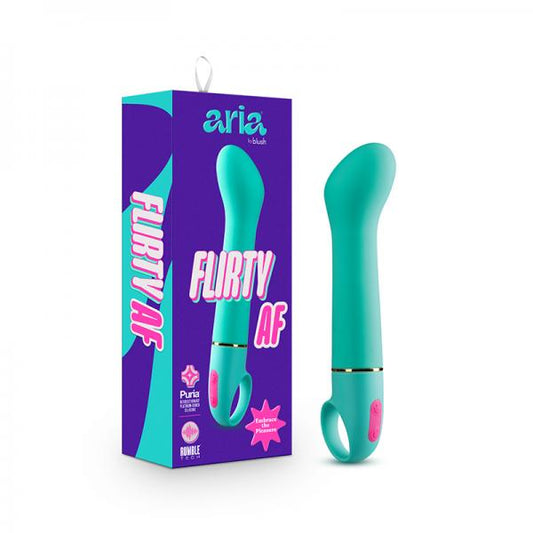 Aria Flirty Af G-spot Vibrator Teal