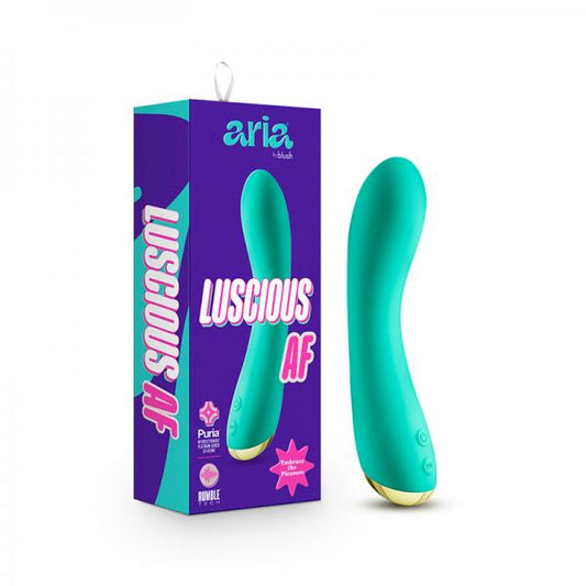 Aria Luscious Af G-spot Vibrator Teal