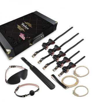 Temptasia Safe Word Bondage Kit With Suitcase Black