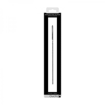 Ouch! Urethral Sounding - Metal Dilator - Beaded - 6 Mm