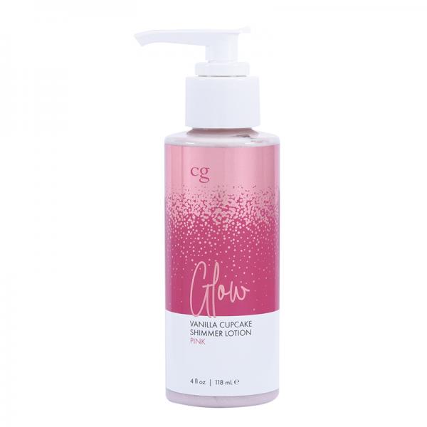 Cg Glow Vanilla Cupcake Shimmer Lotion Pink 4 Oz.