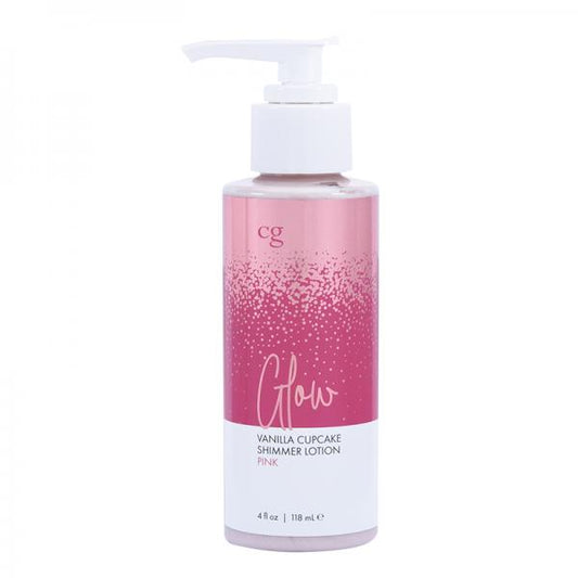 Cg Glow Vanilla Cupcake Shimmer Lotion Pink 4 Oz.