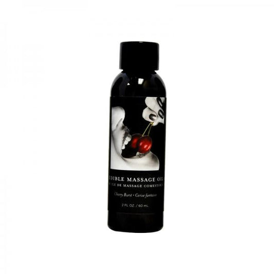 Earthly Body Edible Massage Lotion Cherry 2 Oz.