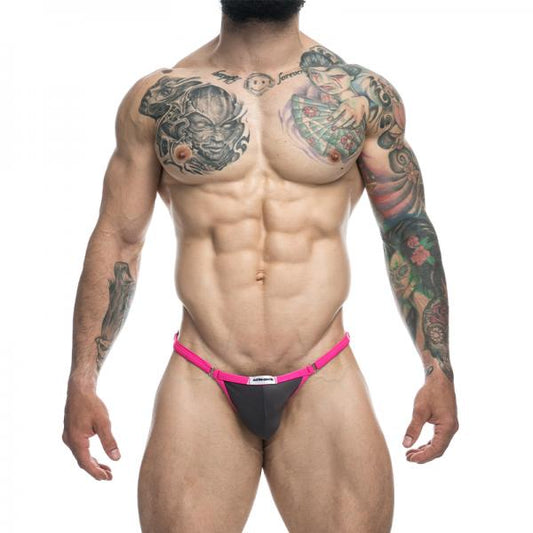 Malebasics Justin + Simon Bikini One Gray O/s