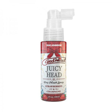 Goodhead Juicy Head Dry Mouth Spray Strawberries&champagne 2oz