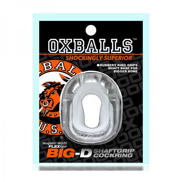 Oxballs Big-d Shaft Grip Cockring Clear
