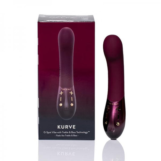 Hot Octopuss Kurve G-spot Vibrator Plum