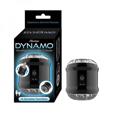Dynamo Vibrating Masturbator Cup Black