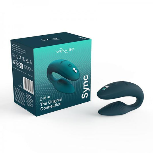 We-vibe Sync Rechargeable Silicone Couples Vibrator Green Velvet