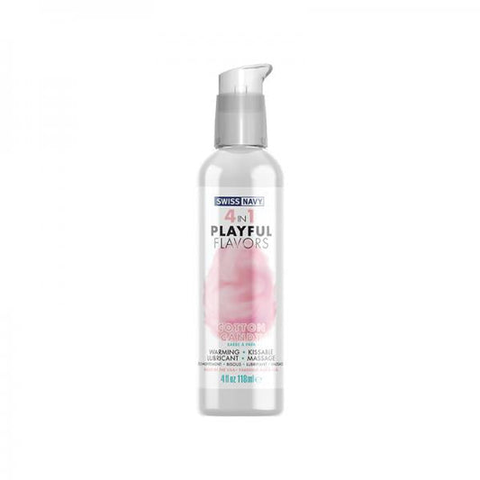 Swiss Navy 4 In 1 Playful Flavors Cotton Candy 4 Oz.