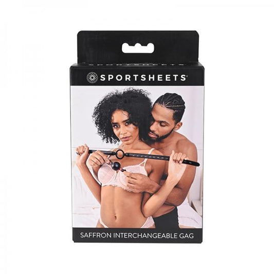 Sportsheets Saffron Interchangeable Gag With Adjustable Buckle