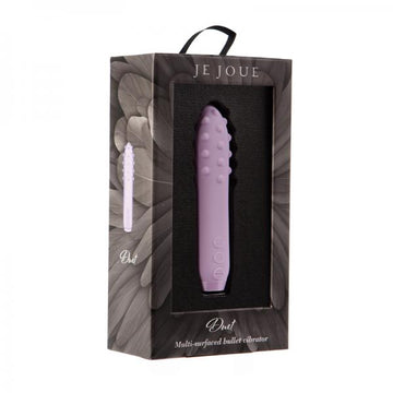 Je Joue Duet Rechargeable Silicone Multi-surfaced Bullet Vibrator Lilac
