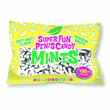 Super Fun Penis Candy Mints 3 Oz. Bag
