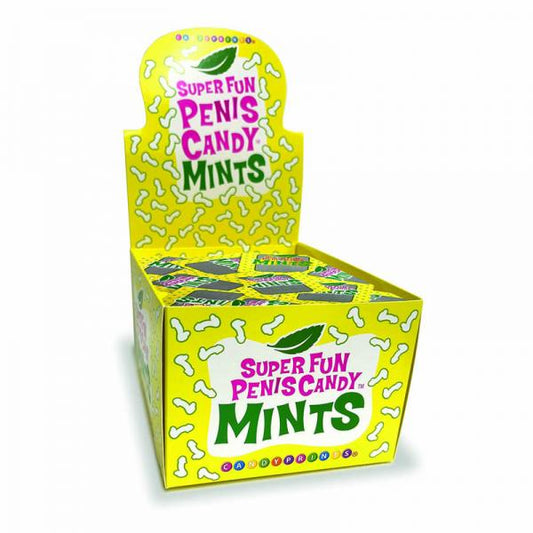 Super Fun Penis Candy Mints 5-pack 100-piece Display