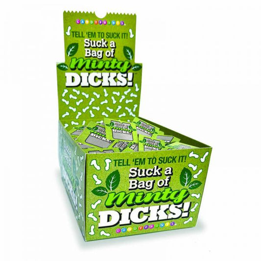 Suck A Bag Of Minty Dicks 5-pack 100-piece Display