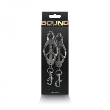 Bound Nipple Clamps C3 Gunmetal