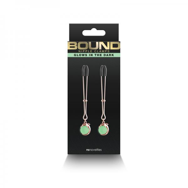 Bound Nipple Clamps G1 Rose Gold