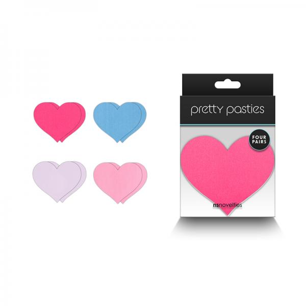 Pretty Pasties Heart Ii Assorted 4 Pair