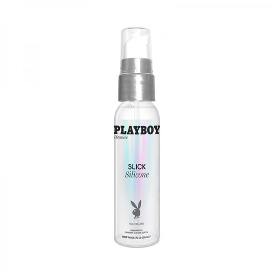 Playboy Slick Silicone Lubricant 4 Oz.