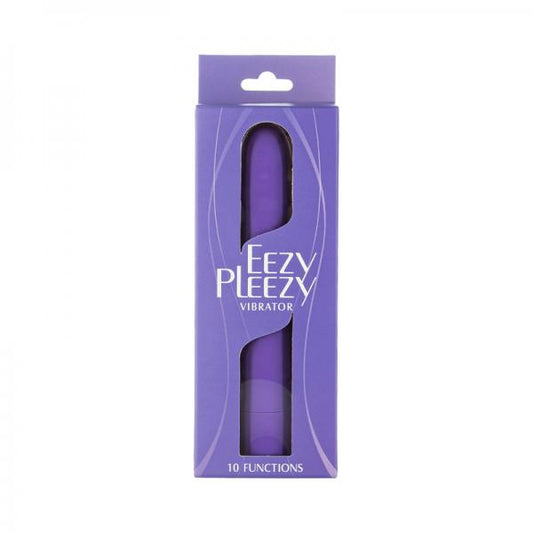 Simple & True Eezy Pleezy Classic Vibrator 7 In. Purple