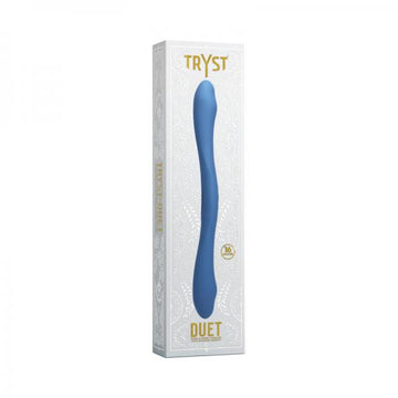 Tryst Duet Double Ended Vibrator With Wireless Remote Periwinkle