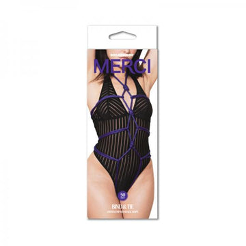Merci Bind&tie 6mm Hemp Bondage Rope 50ft Violet