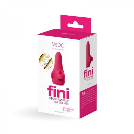 Vedo Fini Rechargeable Bullet Vibe Pink