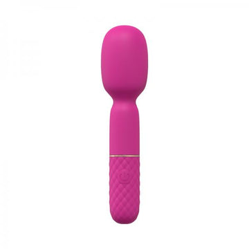 Loveline Bella 10 Speed Vibrating Mini-wand Silicone Rechargeable Waterproof Pink
